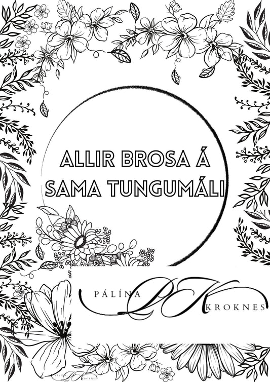 Allir brosa - litablað